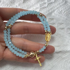 Jewelance™ RosaryBracelet 1+1 GRATIS: Magnetische Sluiting Klassieke Rozenkransarmband