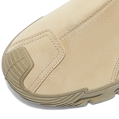 Happy™ OutdoorShoes: Zijkant Rits Wandel Openlucht Schoenen Voor Mannen