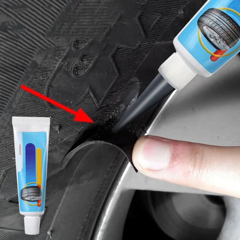 TireFix 1+1 GRATIS: Universele Multifunctionele Band Oppervlak Reparatie Lijm