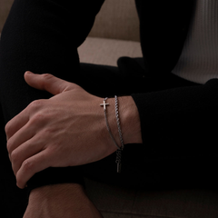 Jewelance™ CrossBracelet 1+1 GRATIS: Unisex Klassieke Minimalistische Kruisarmband