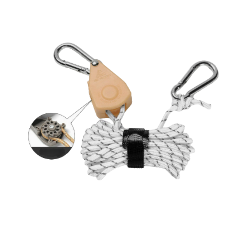 CampingRope - Verstelbaar Katrol Camping Touw