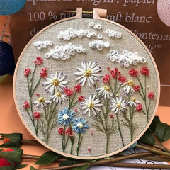 EmbroideryKit - Eenvoudig Borduurwerk Kit Voor Beginners