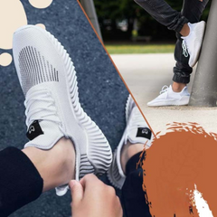 Happy™ FlexSneakers: Lichtgewicht Flex Ademend Comfortabel Elke Dag Dragen Sneakers