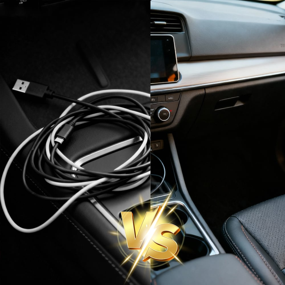 SmartPlug™ – Universeel Slim Stekker Draadloos CarPlay En Android Auto Adapter