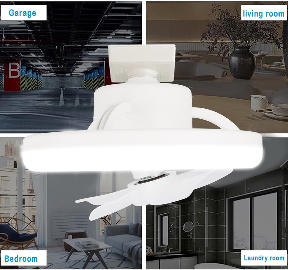 Ledsen™ FanLight: Slimme, Afstandsbedienbare Plafondventilator En Licht In Eén