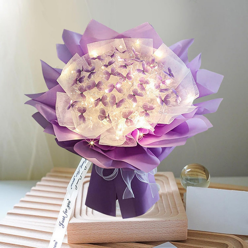 ButterflyBouquet™ - DIY Handgemaakte Bloemen Vlinder Boeket Knutsel