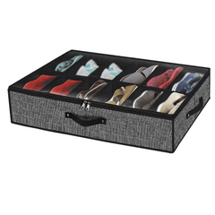 Globetrek° FootwearOrganizer: Ruimte Maximalisator Stof Bescherming Rits Schoeisel Organisator