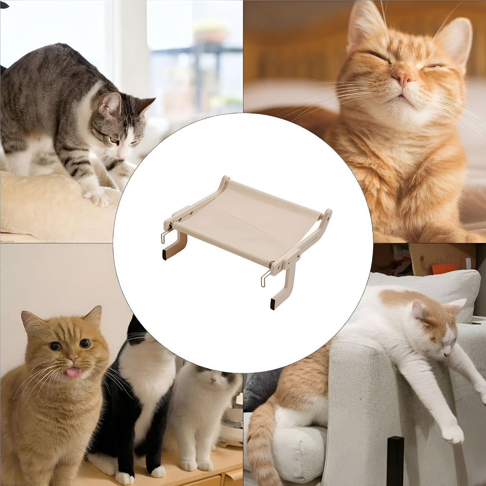 Catfri® HangingBed - Premium Verstelbare Houten Katten Hangmat Hangende Bed