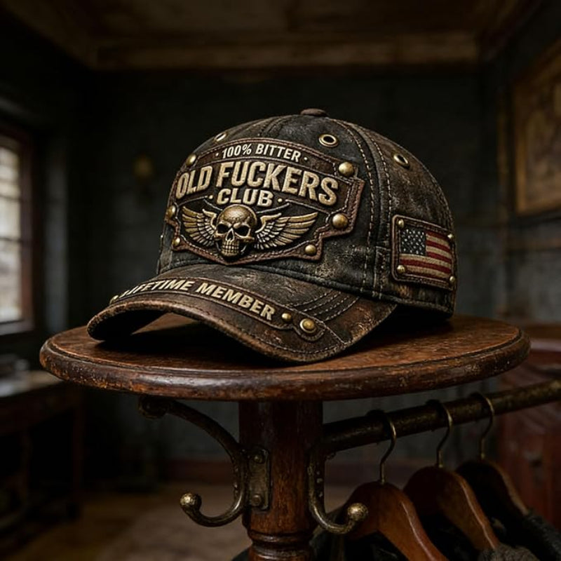 Icone™ VintageCap: Klassieke Amerikaanse Geïnspireerde Stijlvolle Vintage Pet