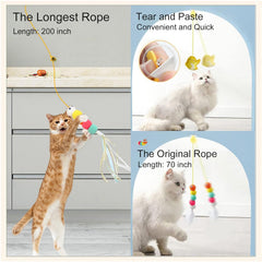 Catfri® CatTeaser 1+1 GRATIS: Interactieve Kat Achtervolgen Speelgoed
