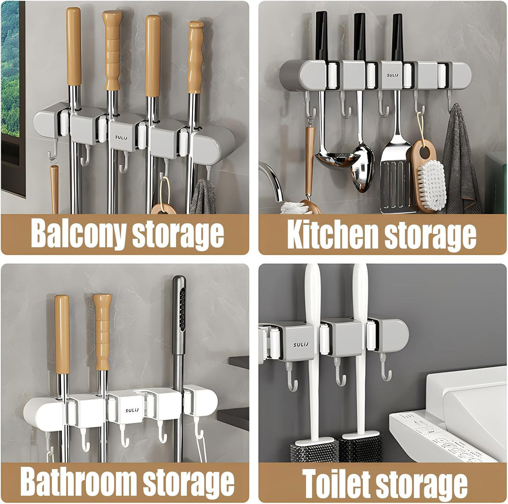 GlideHold® AdhesiveHooks 1+1 GRATIS: Multi-Gebruik Sterke Hecht Houderhaken