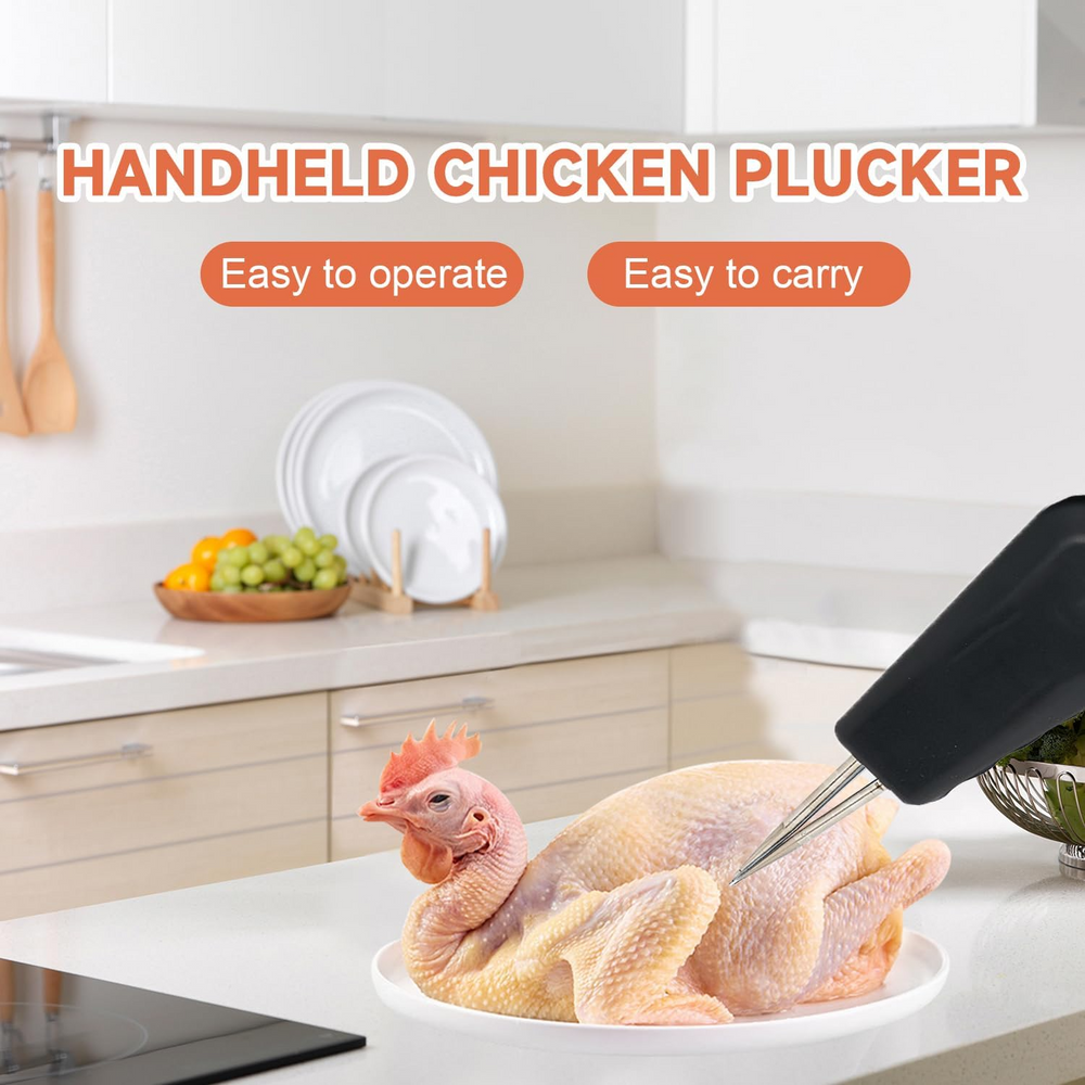 FeatherPlucker - Draagbare Oplaadbare Gevogelte Hoge-Snelheid Plukkende Veren Plukker