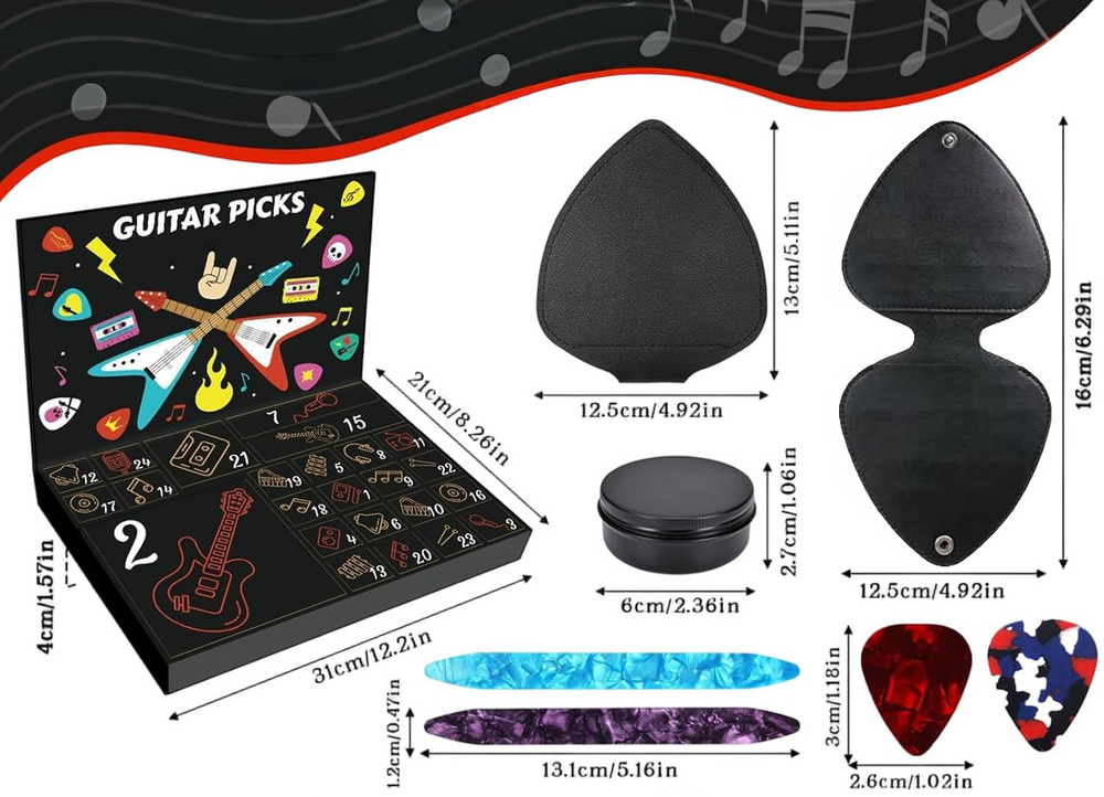 MusicAdvent™ – Ultimate Gitaarplectrum Muziek Adventskalender