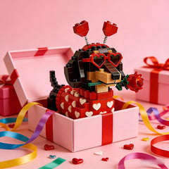 Kletshuts™ DachshundBlocks - Miniatuur DIY Teckel Blokken Gebouw Set