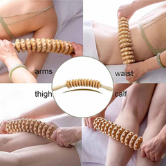 RollerRelief™ - Gebogen Diepe Weefsel Spier Massage Roller Verlichtingsstick