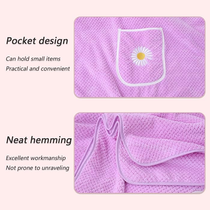 Icone™ TowelDress - Snel Absorberend Draagbaar Bad Handdoek