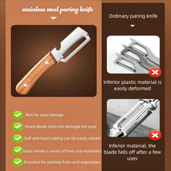 Globetrek° MultifunctionalPeeler 1+1 GRATIS: Multifunctioneel Fruit- En Groenteschiller Gereedschap