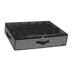 Globetrek° FootwearOrganizer: Ruimte Maximalisator Stof Bescherming Rits Schoeisel Organisator