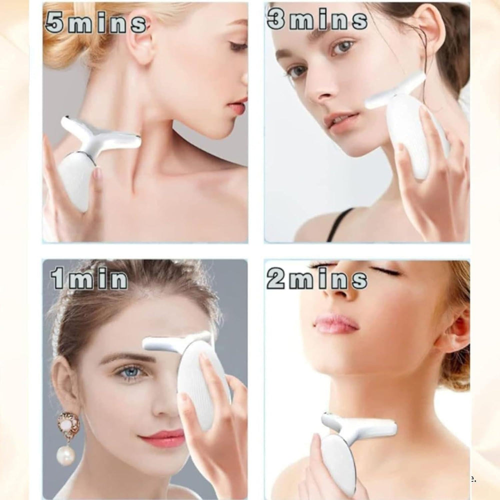 SkinMassager - Gezicht En Hals Huidverstevigende Massager En Schoonheidstool
