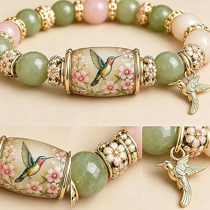 Jewelance™ BeadBracelet - Elegante Lente Tuin Kralenarmband