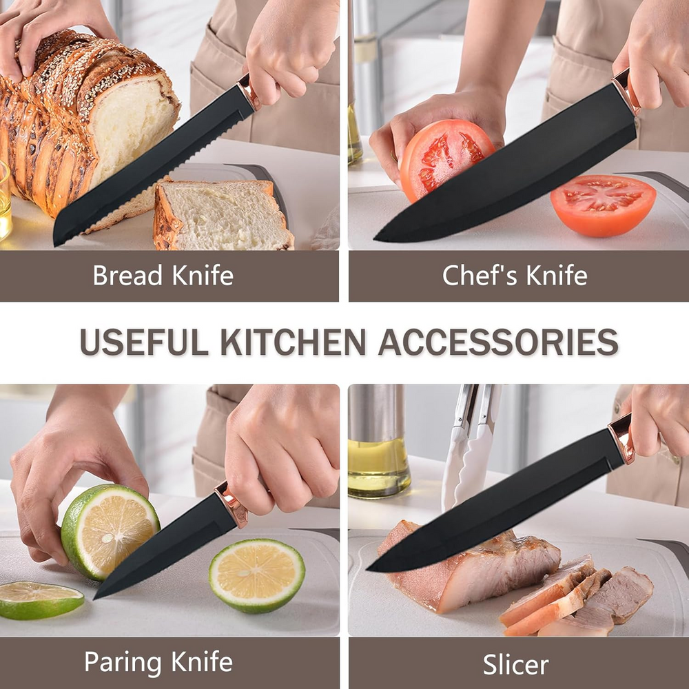 Globetrek° KitchenwareSet: Hittebestendige Kookgerei Silicone Keukengerei Set