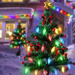 Ledsen™ MiniTree: Zonne-Energie LED Kerstmis Mini Boom Voor Paden