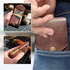 Icone™ CompactWallet 1+1 GRATIS - Stijlvolle Compacte Portemonnee Met Ingebouwde Pen En Sleuf
