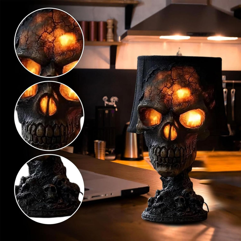 Ledsen™ SkullLamp: Gotische Decoratie 3D Effect Gloed Schedel Lamp