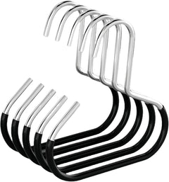 GlideHold® ClosetRing 10+10 GRATIS: Open Ring Ruimtebespaarder Kast Hanger