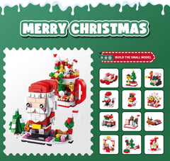 ChristmasBlocks: Kerstmis Advent Kalender Bouwen Blokken Set