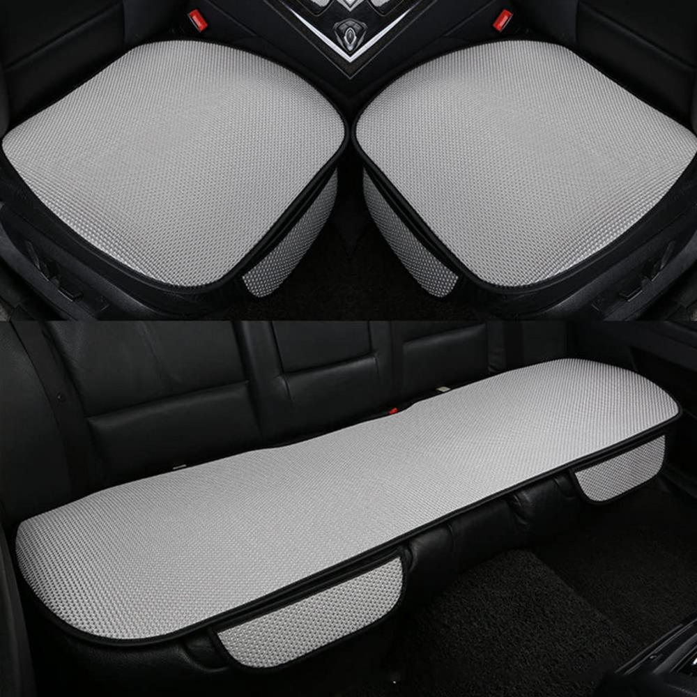 ComfortSeat: Premium 3-In-1 Anti-Slip Universele Auto Comfort Stoelhoes Set
