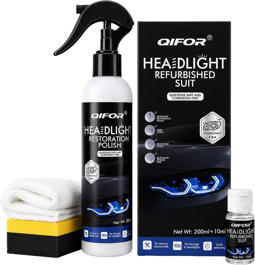 HeadlightShine: Auto Koplamp Reinigings- En Glansherstelset
