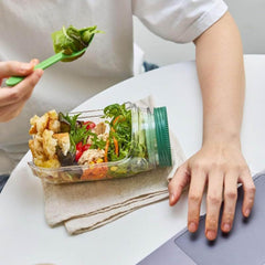 Globetrek° SaladJar 1+1 GRATIS: Handig Onderweg Verse Snack- En Saladepot