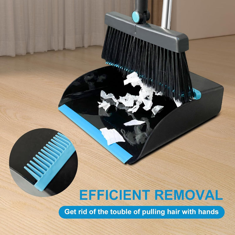 Cleaner Pro° FlexibleBroom: Verstelbare Lange Handgreep Eenvoudige Opslag Flexibele Bezem