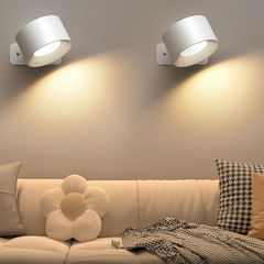 Ledsen™ RotatingLamp 1+1 GRATIS: Roterend Draadloze LED Muur Lamp
