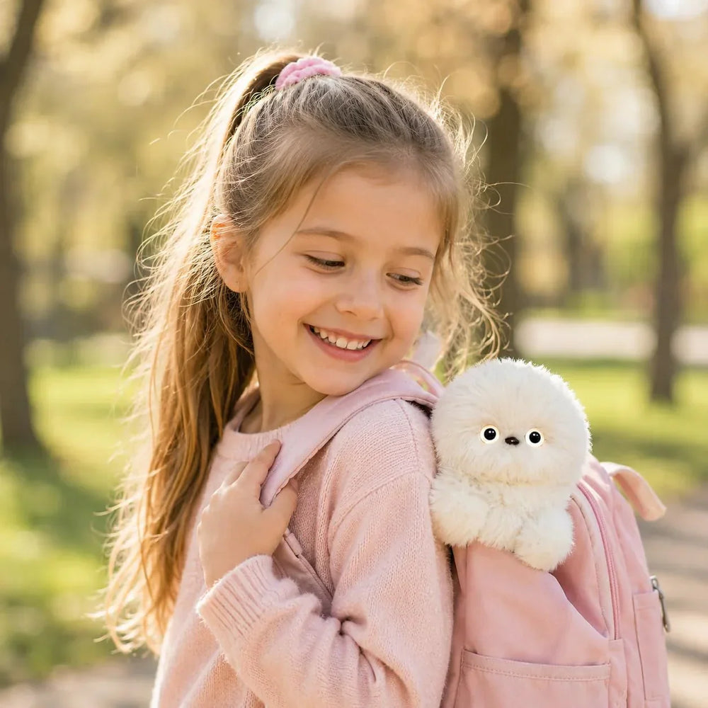 Kletshuts™ OwlToy - Interactief Beweeghoofd Pluche Verlegen Uil Speelgoed