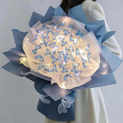 ButterflyBouquet™ - DIY Handgemaakte Bloemen Vlinder Boeket Knutsel