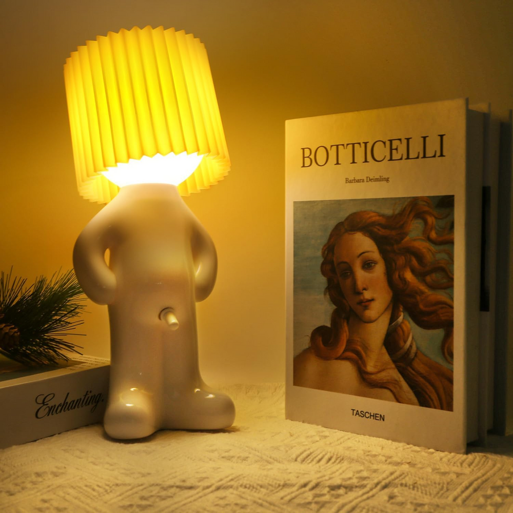 Ledsen™ BoyLamp: Charmant Klein Decoratief LED Jongen Lamp