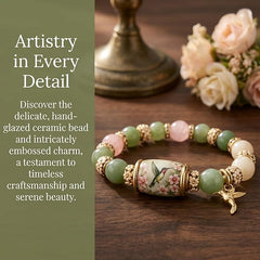 Jewelance™ BeadBracelet - Elegante Lente Tuin Kralenarmband