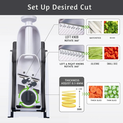 Globetrek° VeggieSlicer: Groente Meester Slicer