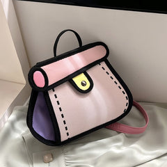 Icone™ CartoonBag - Waterdichte 2D Cartoon Tas