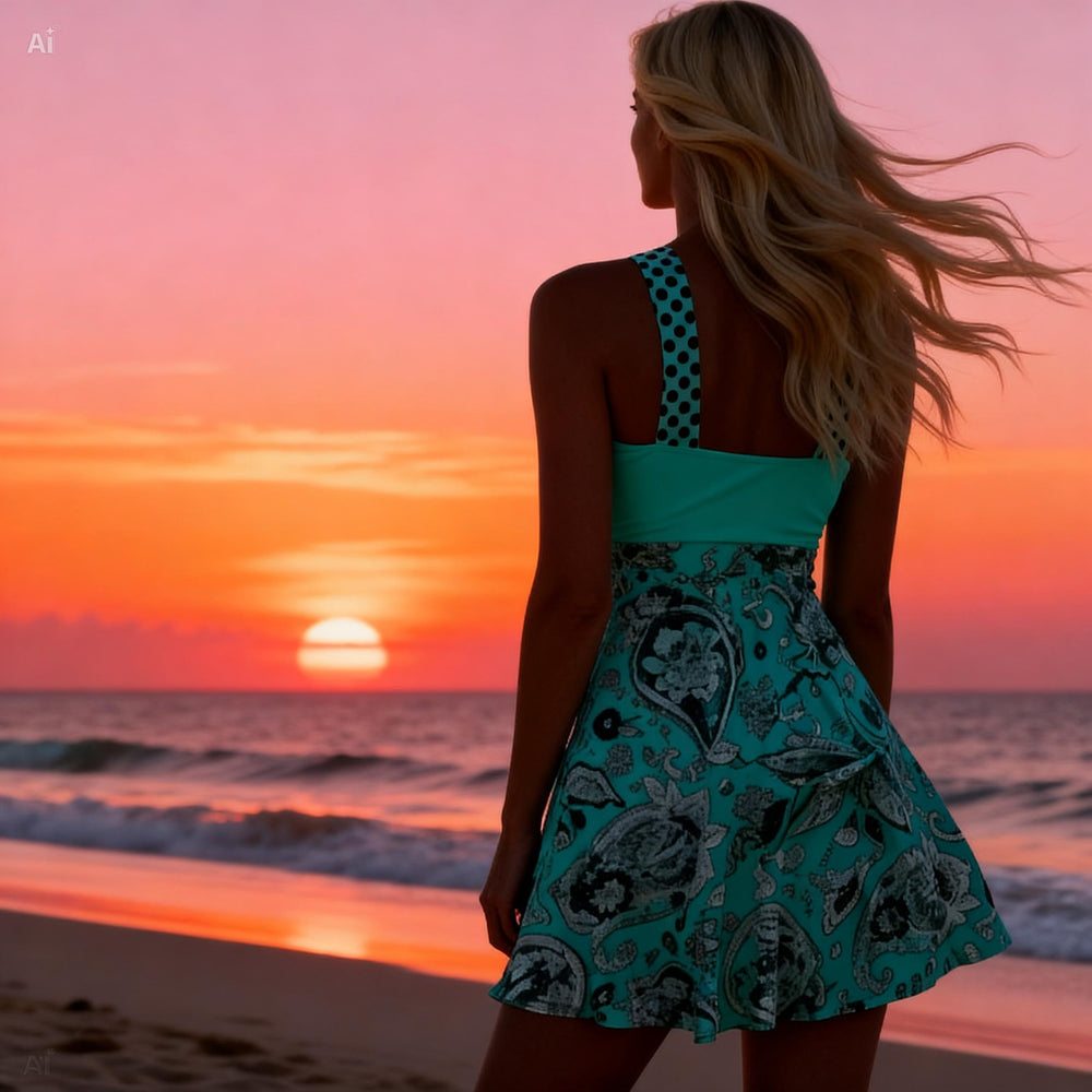 Icone™ BeachDress: De Hele Dag Comfortabele Lichtgewicht Zomer Strandjurk Met Shorts