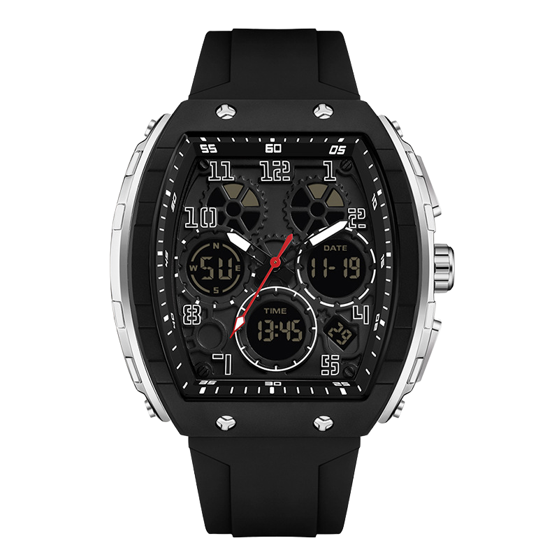 PrecisionWatch - Stijlvolle Digitale Chronograaf Sport Precisie Horloge