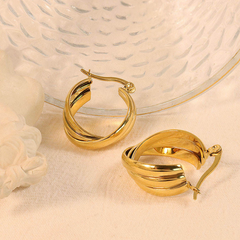 Jewelance™ LuxeHoops 1+1 GRATIS: Luxe Minimalistische Elegante Mode Hoepel Oorbellen