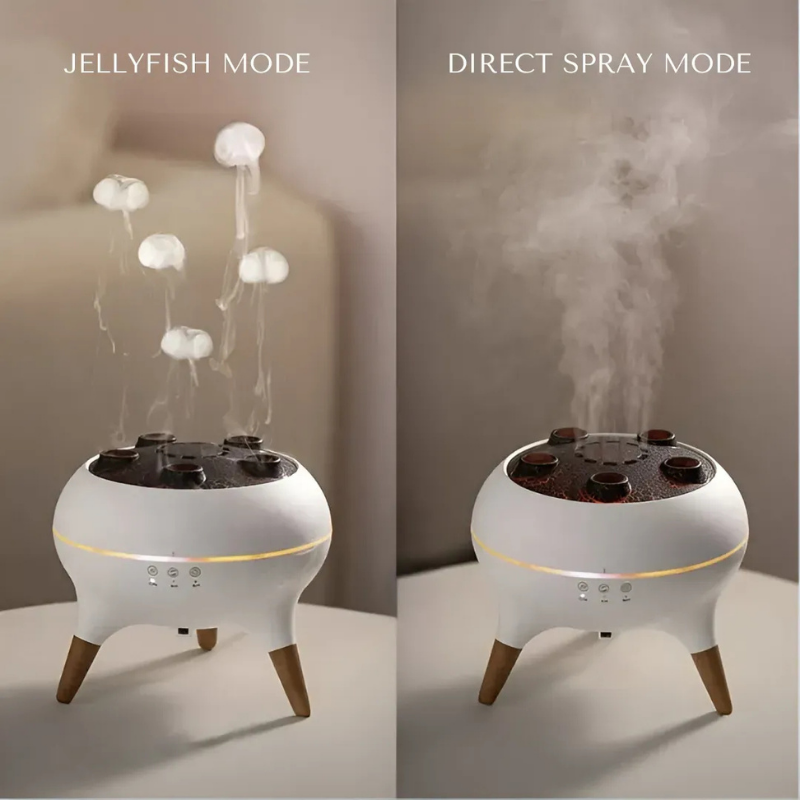Globetrek° JellyfishHumidifier: Jellyfish Mist Luchtbevochtiger Aromatherapie Diffuser
