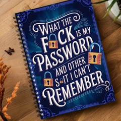 PasswordKeeper 1+1 GRATIS: Stijlvol Snel-Toegang Inlog En Wachtwoord Bewaarder Notitieboek