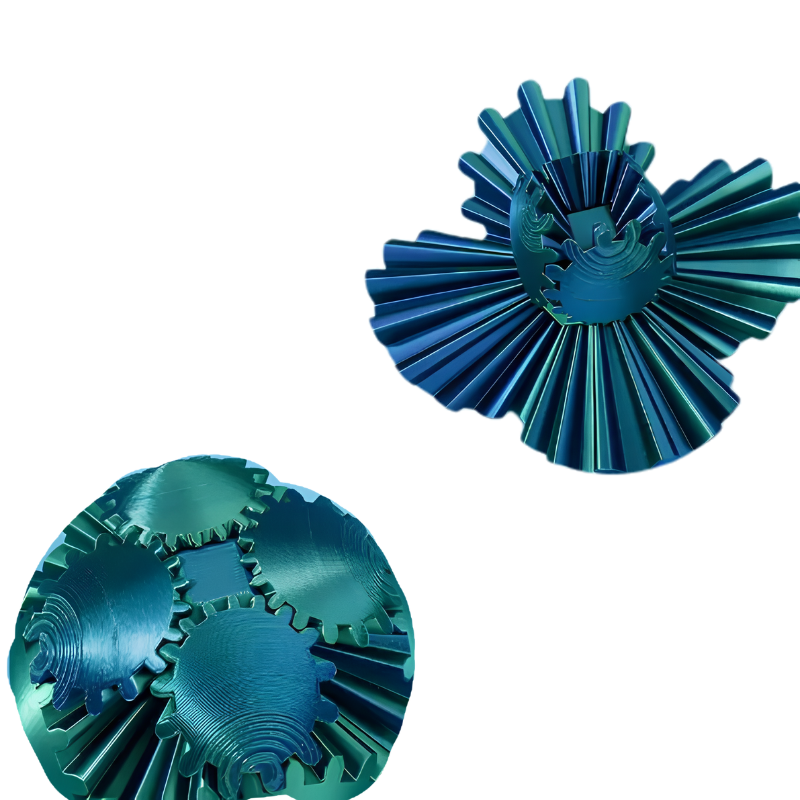 Kletshuts™ GearBall 1+1 GRATIS - Stressverlichtende Gear 3D Geprinte Fidgetbal