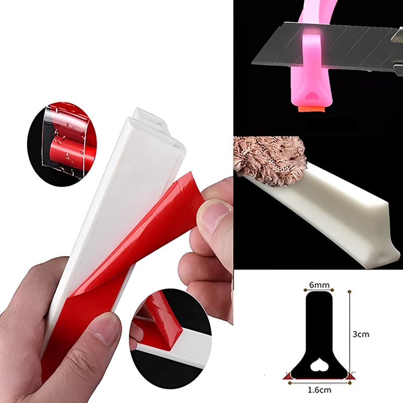SiliconeStrip - Siliconen Water Barrière Strook