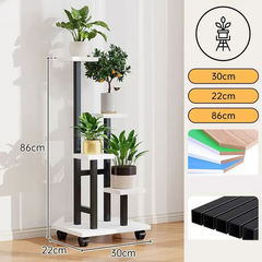 Globetrek° PlantStand: Ruimtebesparende Multi-Tier Plantdisplaystand