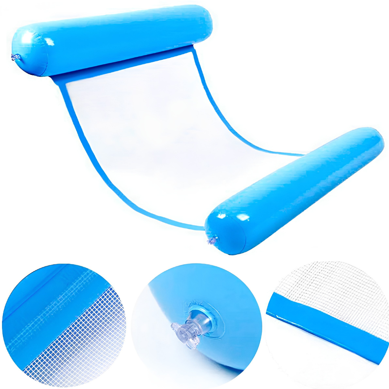 InflatableHammock 1+1 GRATIS - Opblaasbare Water Vlot Boeien Hangmat